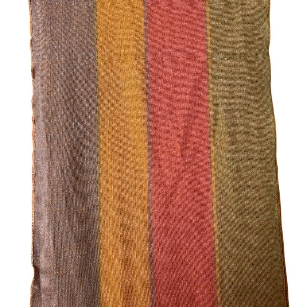 MILHUA PERU BABY ALPACA AND SILK SCARF EUC 14x82